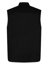 logo print cotton shirt